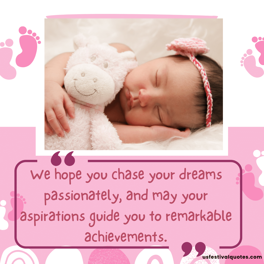 new baby girl wishes quotes