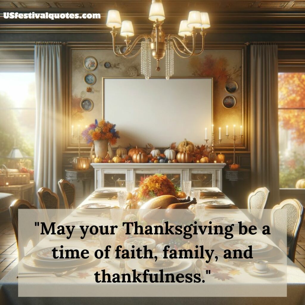 thanksgiving festive table